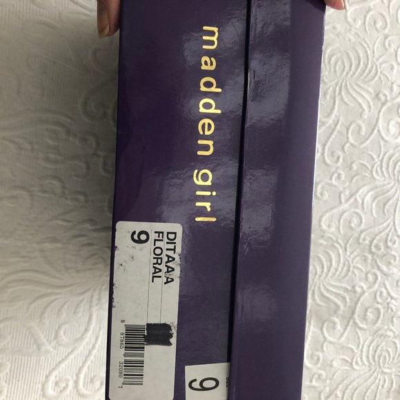 NEW Steve Madden "DITTAA" Floral Lace Stiletto Heels 9 Black Red Green Lolita - Picture 8 of 14